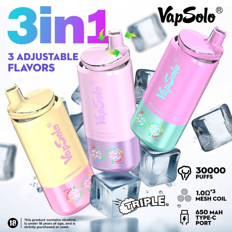 Vapsolo Triple 30k Bazar Vape