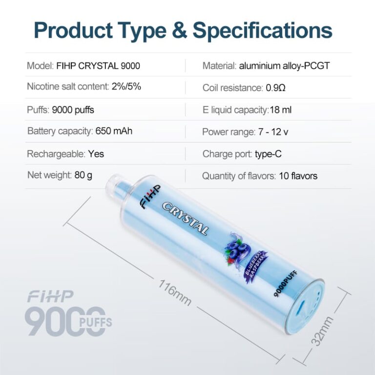 Fihp crystal 9000 Bazar Vape