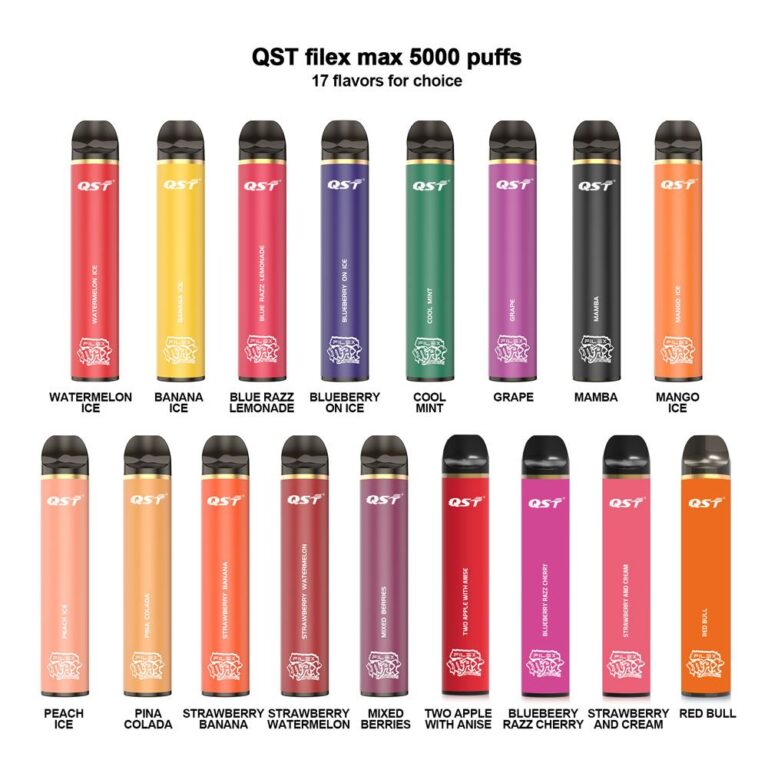 QST Puff Filex Max 5000,qst Puff 5000,Filex Max 5000,5000 puff disposable vape,QST Puff Filex Max review Bazar Vape