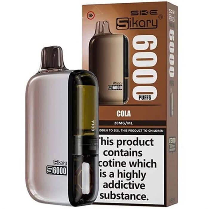 SKE Sikary S6000 Disposable Vape Kit 6000 Puff eu warehouse