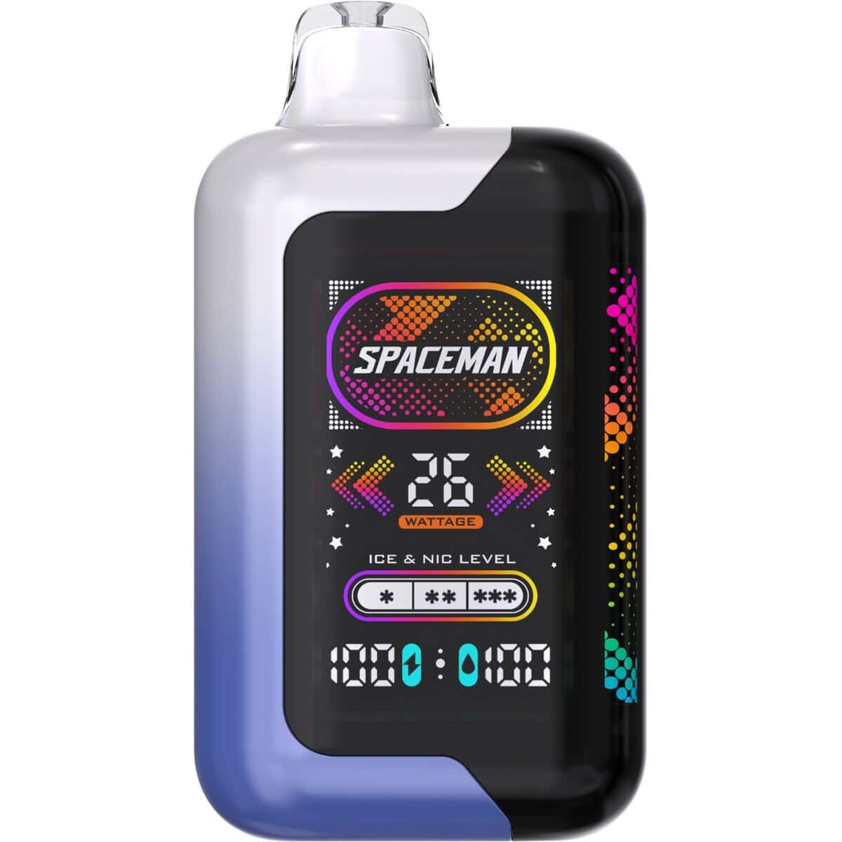 SMOK Spaceman SP40000 Disposable Vape - 40,000 Puffs 40K Puffs, Adjustable Nic & Ice SMOK Spaceman SP40000 Disposable Vape - 40,000 Puffs 40K Puffs, Adjustable Nic & Ice