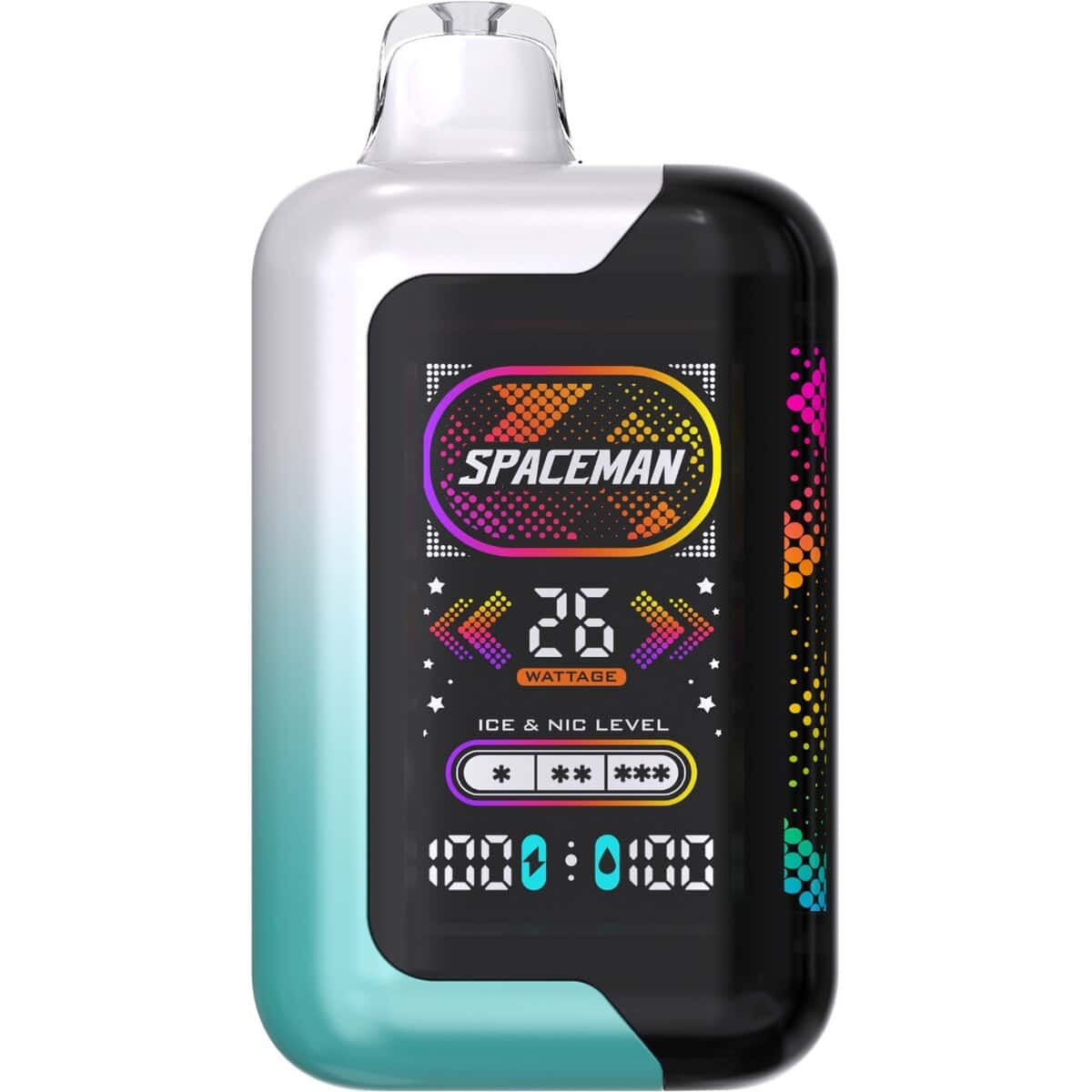 SMOK Spaceman SP40000 Disposable Vape - 40,000 Puffs 40K Puffs, Adjustable Nic & Ice