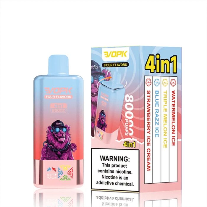 vopk 80k puff 4 in 1 flavor new 2025
