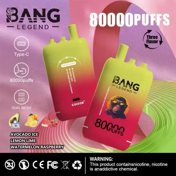 Bang Legend 80000,Bang 80K,Bang 80000,Bang Vape,Original Bang vape Bazar Vape