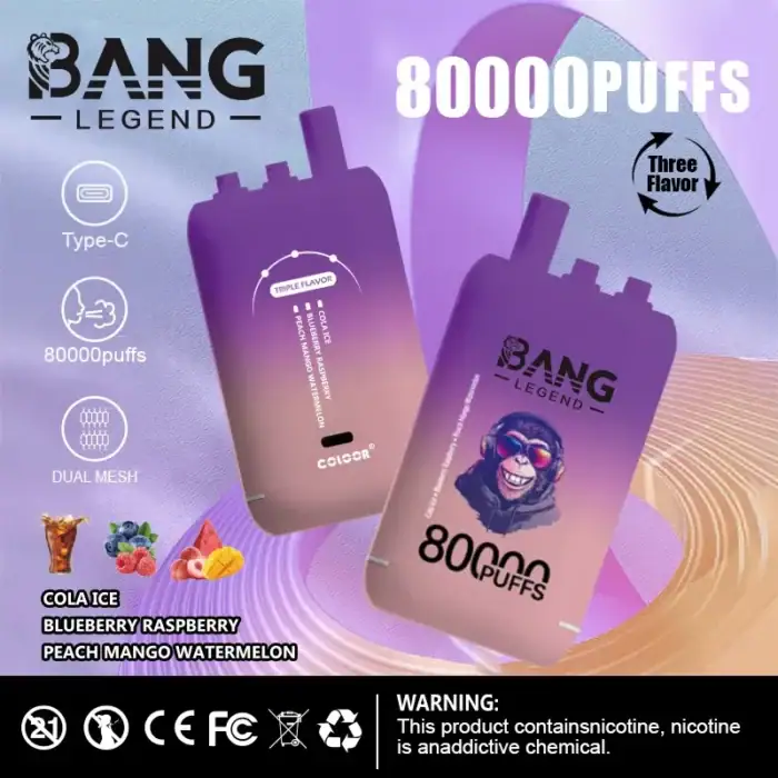 Bang Legend 80000,Bang 80K,Bang 80000,Bang Vape,Original Bang vape Bazar Vape