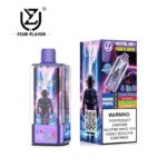 UZY Crystal 100k Puffs 100000 4 in 1 Flavors Disposable Vape - 56mL 0% 2% 5% Nicotine