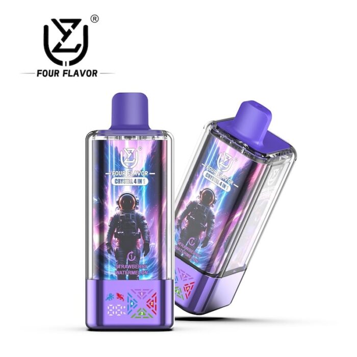 UZY Crystal 100k,UZY Crystal 4 in 1 100000 Puffs,UZY Crystal vape,UZY disposable vape,uzy 100k puffs Bazar Vape
