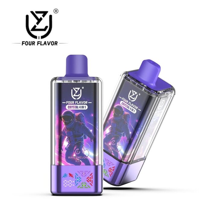 UZY Crystal 100k,UZY Crystal 4 in 1 100000 Puffs,UZY Crystal vape,UZY disposable vape,uzy 100k puffs Bazar Vape