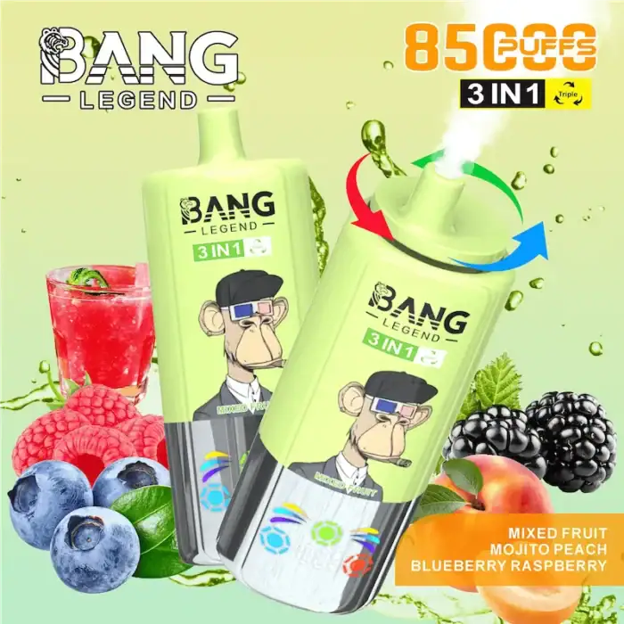 Bang Legend 85000,Bang vape 85000 puffs,Bang Legend 85K,bang vape manufacturer,bang legend Bazar Vape
