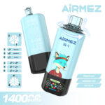 Airmez 140000 Puffs Disposable Vape - 6 Flavors Mesh Coil, Type-C Charging, 650mAh Rechargeable | 10pcs Display Box