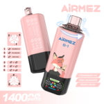 Airmez 140000 Puffs Disposable Vape - 6 Flavors Mesh Coil, Type-C Charging, 650mAh Rechargeable | 10pcs Display Box