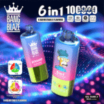Bang Blaze 100000 100K Puffs 6 in 1 Flavors Newest Original Rechargeable LED Display Disposable Vape