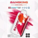 Bang King Ice Cool 60000 Puffs 60k Disposable Vape - 5 Adjustable Coolness Levels LED Screen
