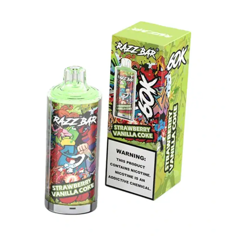 Razz Bar 60K Bazar Vape Razz Bar 60K Puffs 60000 Disposable Vape - 2% & 5% Nicotine 16 Flavors Rechargeable