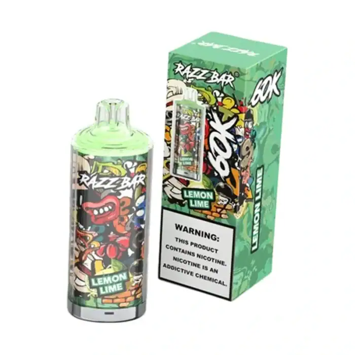 Razz Bar 60K Puffs Disposable Vape - 2% nicotine vape