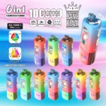 Bang Blaze 100000 Puffs 6-in-1 Flavors 3 Oil Tanks Puff 100k Disposable Vape