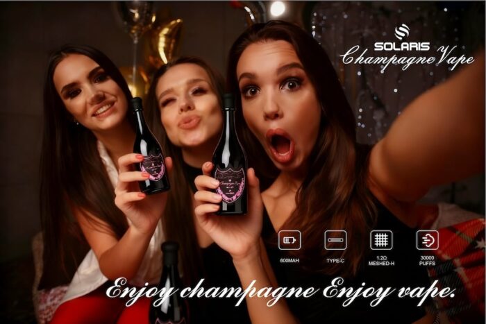 Solaris Champagne 30k Puffs Disposable Vape | 30000 Puffs