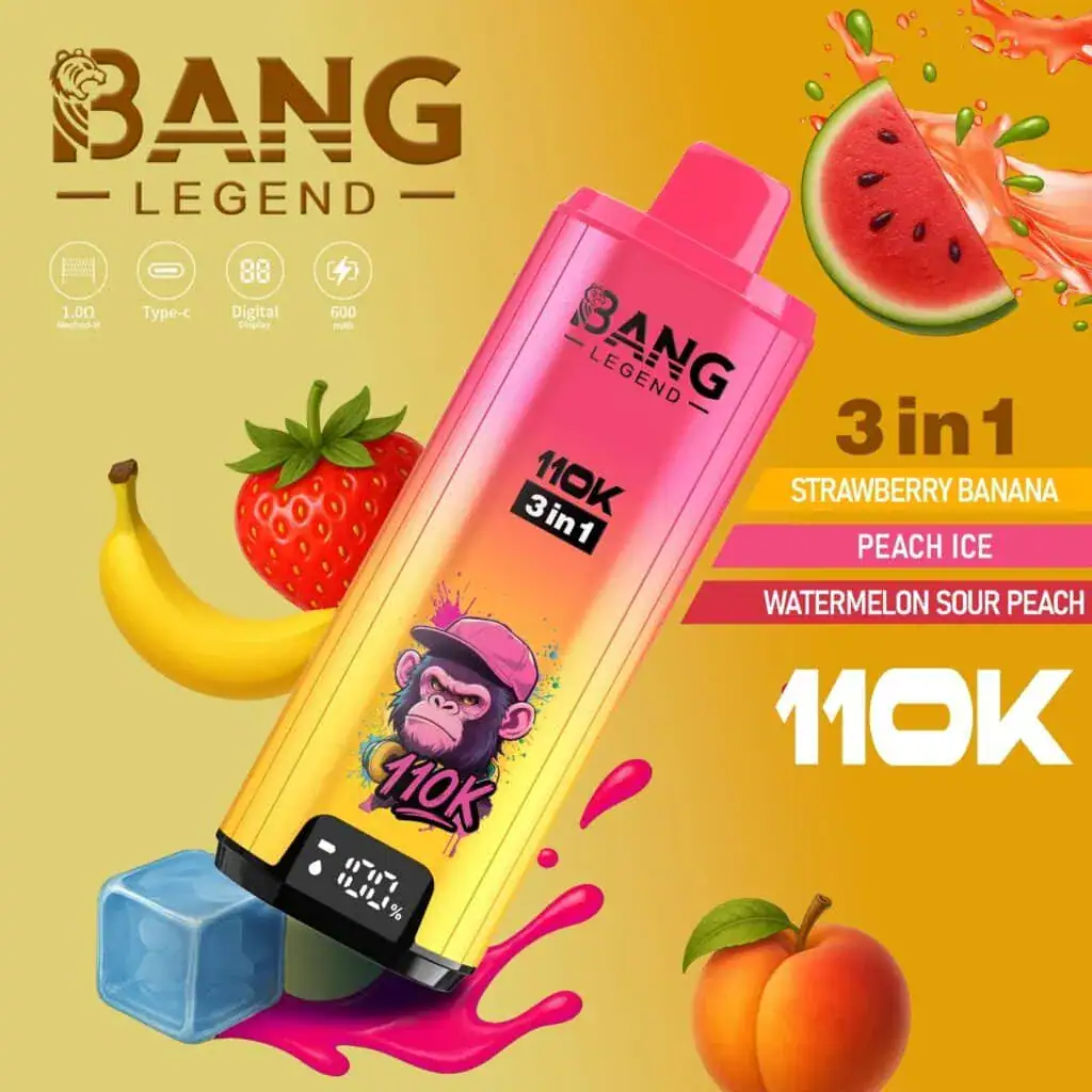 Bang Legend 110k,Bang Legend 110k puffs,110k puffs disposable vape,Bang Legend,Puffs 110000 Bazar Vape