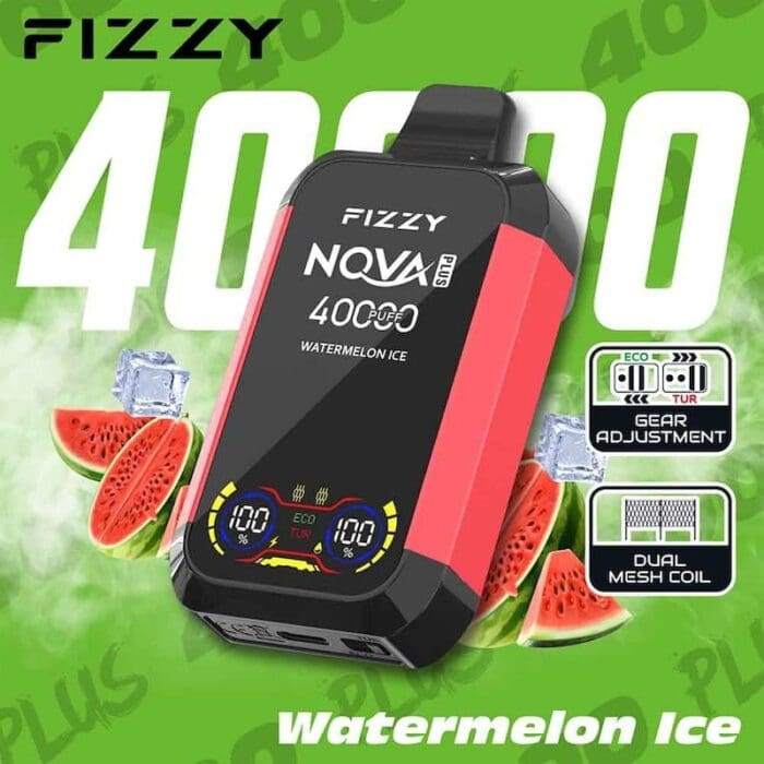 imgi 32 Fizzy 40K puff Nova Plus Dual Mesh Disposable Vape Whosesale watermelon ice