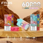 FYCOS 60k puffs dual flavors disposable vape front view