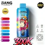 40ml e-juice capacity indicator on Bang Legend 300000 puff vape