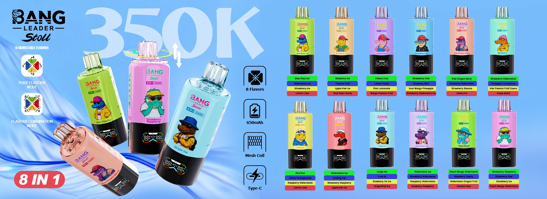 Bazar Vape Disposable vape with colorful, fun designs for easy vaping experience.