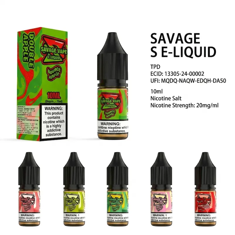 SAVAGE VAPE S E-LIQUID savage vape e liquid,savage liquid,liquid savage vape,liquid savage salt nic,liquid savage banana inferno Bazar Vape