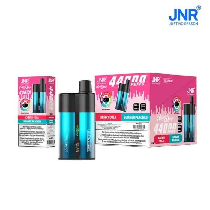 JNR WindWhip 44K Puffs Disposable Vape - 40ml E-Liquid, 800mAh Rechargeable Type-C, Adjustable Airflow & Smart LED Screen