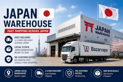 Fast shipping from Japan warehouse electronic cigarettes
