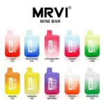 MRVI MINI BAR 800 puffs disposable vape front view