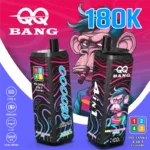 QQ BANG rechargeable disposable vape Type-C fast charging port bottom view