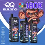 QQ BANG 180K vape 4-in-1 oil tank system with four separate e-liquid reservoirs