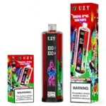 12 flavors available for UZY Shisha Hookah King 120k