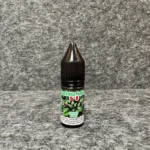 Savage Vape V9 10ml e-liquid bottle held in hand for size reference