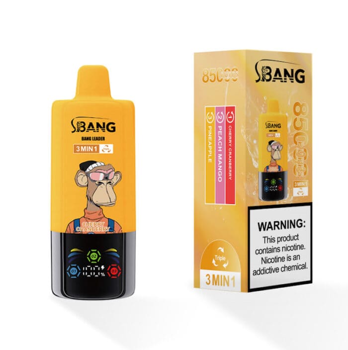 Bang Leader 85K 85000 Puff Disposable Vape Pen | Ultra-Long 85000 Puffs & Advanced Mesh Coil Bang Leader 85K 85000 Puff Disposable Vape Pen | Ultra-Long 85000 Puffs & Advanced Mesh Coil