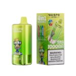 WASPE 4 in 1 100K puff disposable vape all flavors collection