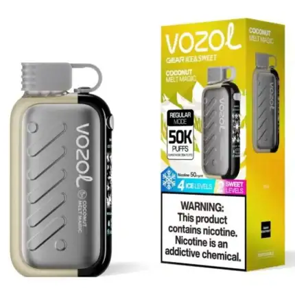 VOZOL Gear 50K Puffs Ice & Sweet flavours 50000 Puff disposable vape | 50mg Nicotine | 1100mAh Rechargeable