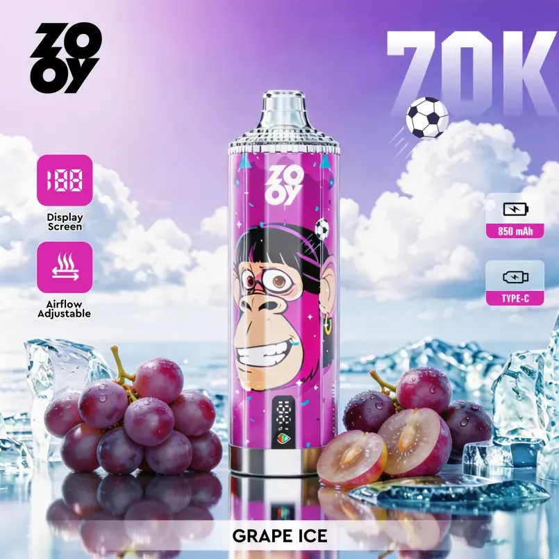 ZOOY Vape Crystal 70K Puffs zooy vape crystal 70k puffs,zooy 70k puffs,70000 puffs disposable vape,crystal disposable vape 70K,ZOOY Crystal 70K vape Bazar Vape