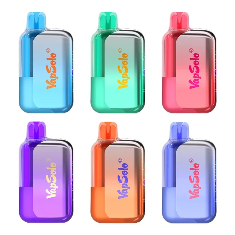 Vapsolo Mars 50K clear tank disposable vape transparent e-liquid window