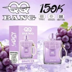 USB-C charging port hidden on bottom of QQ Bang 150K perfume shaped vape device