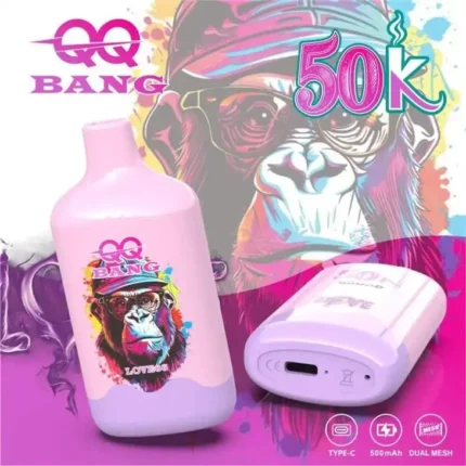 Bulk buy QQ BANG 50000 Puffs with smart screen