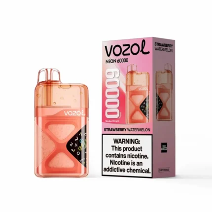 Vozol Neon 60000 Puffs 60K Disposable Vape Best Tiger Blood Flavor