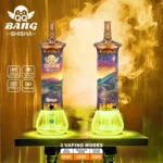 1500mAh rechargeable battery with Type-C port on QQ Bang Shisha 500K