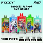 Type-C charging port on Fizzy X SPACE 100K rechargeable vape