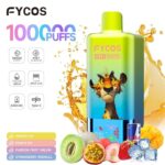 FYCOS 100K Puff 4in1 | Mesh Coil Rechargeable Vape Kit | 60mL Prefilled E-Cigarette