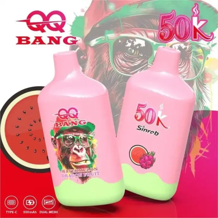 Bulk buy QQ BANG 50000 Puffs with smart screen