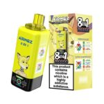 Airmez 160K Puffs Fox Disposable Vape - 8in1 Flavors , 60mL Pre-Filled, Rechargeable Type-C, Mesh Coil (10 Pack Display Box) - Bulk Wholesale