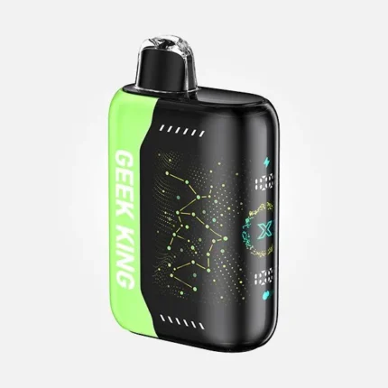 Regular and Pulse mode switching button on GEEK KING 40K puffs smart screen vape