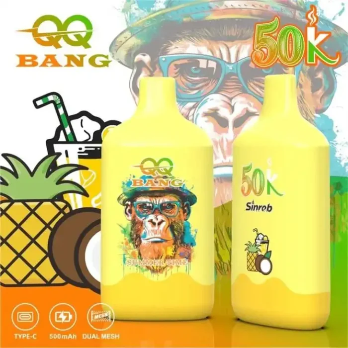 Bulk buy QQ BANG 50000 Puffs with smart screen
