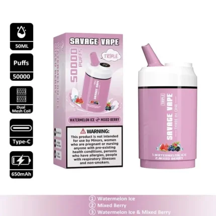 Savage Triple 50K stock in EU/USA warehouse